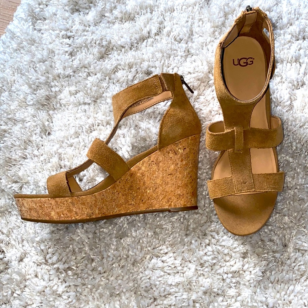 Ugg Whitney platform wedge sandal